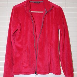Women's Neon Pink Zip-up